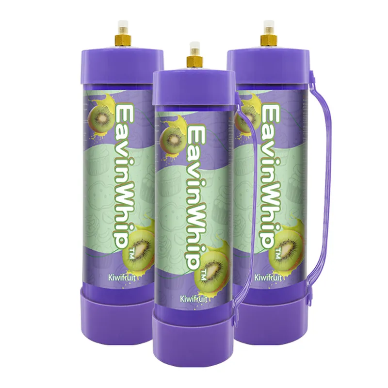 Highest Selling High Quality 3000g Kiwi Flavor Gas Cylinder 