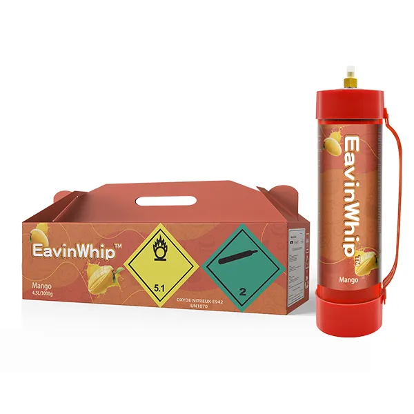 Highest Selling High Quality 3000g Mango Flavor Gas Cylinder 