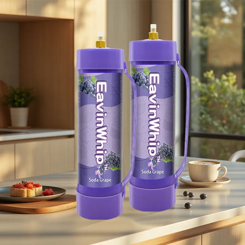 Highest Selling High Quality 3000g Soda Grape Flavor Gas Cylinder 