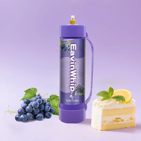 Highest Selling High Quality 3000g Soda Grape Flavor Gas Cylinder 