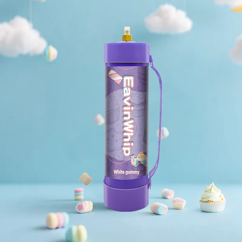 Highest Selling High Quality 3000g White Gummy Flavor Gas Cylinder 