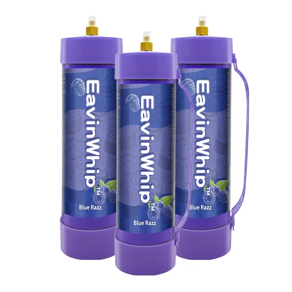 Highest Selling High Quality 3000g  Blue Razz Flavor Gas Cylinder 