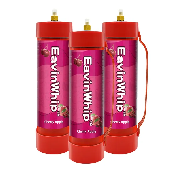 Highest Selling High Quality 3000g Cherry Apple Flavor Gas Cylinder 