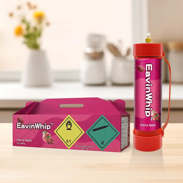 Highest Selling High Quality 3000g Cherry Apple Flavor Gas Cylinder 