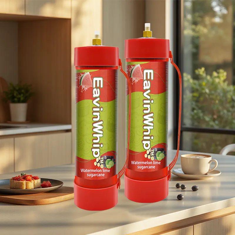 Highest Selling High Quality 3000g Watermelon Lime Sugarcane Flavor Gas Cylinder 
