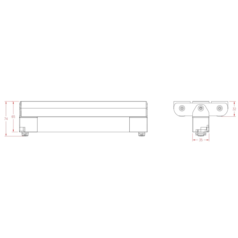 RH Supermarket Triple Adjust Track Spot light 