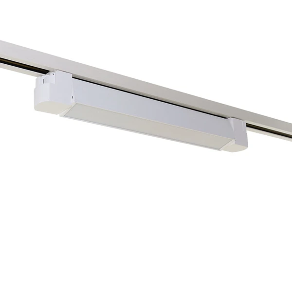 Economic rotatable linear track floodlight