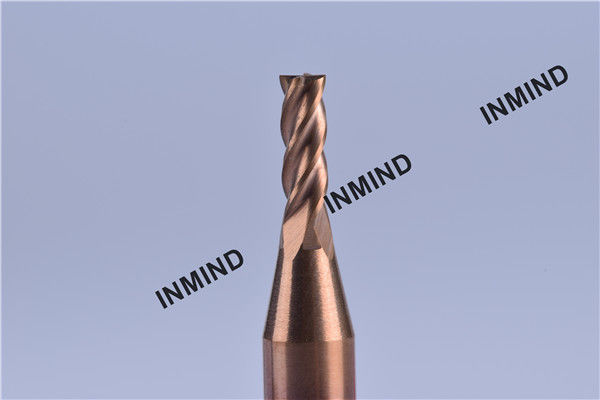 1mm 4 revêtement HRC55 TiSiN TiAlN, fraise en bout en carbure, tige de l'Allemagne, fraises en carbure 0