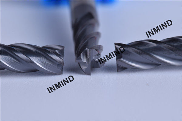 AlTiN Coating Square high speed end mills 4*4F 4 Flute , end milll cutter , Standard Type 0