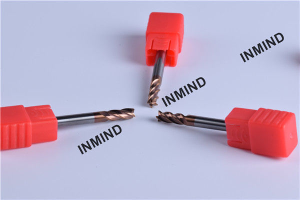 HRC55  TiSiN TiAlN Coating , Carbide End Mill , 3mm*4F ,  WF25 , Rotary cutting tool 2