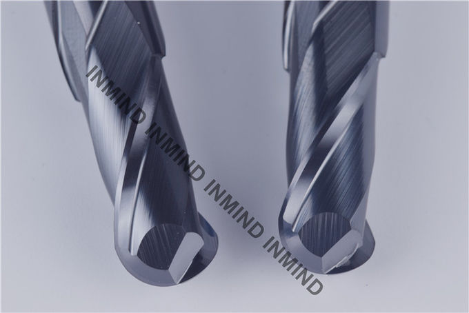 Fresa de extremo de flauta larga con revestimiento negro, R5 * 100 10 mm AOL Fresa de punta esférica de 100 mm 3