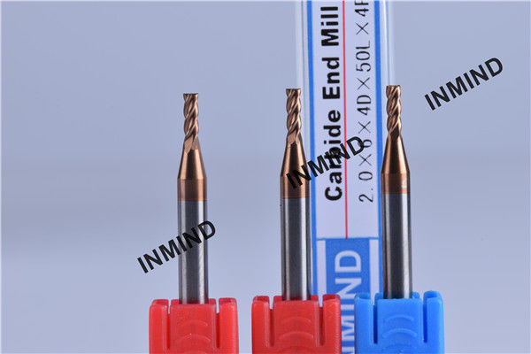 ChaRLes Fresa In Metallo Duro 10 Mm A 4 Taglienti - Rivestimento TiAlN, HRC55 - Per Fresatrici CNC