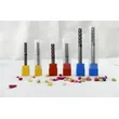 Long Shank Type Solid Carbide Cutting Tools , End Mill Bits For Aluminum / Stainless Steel