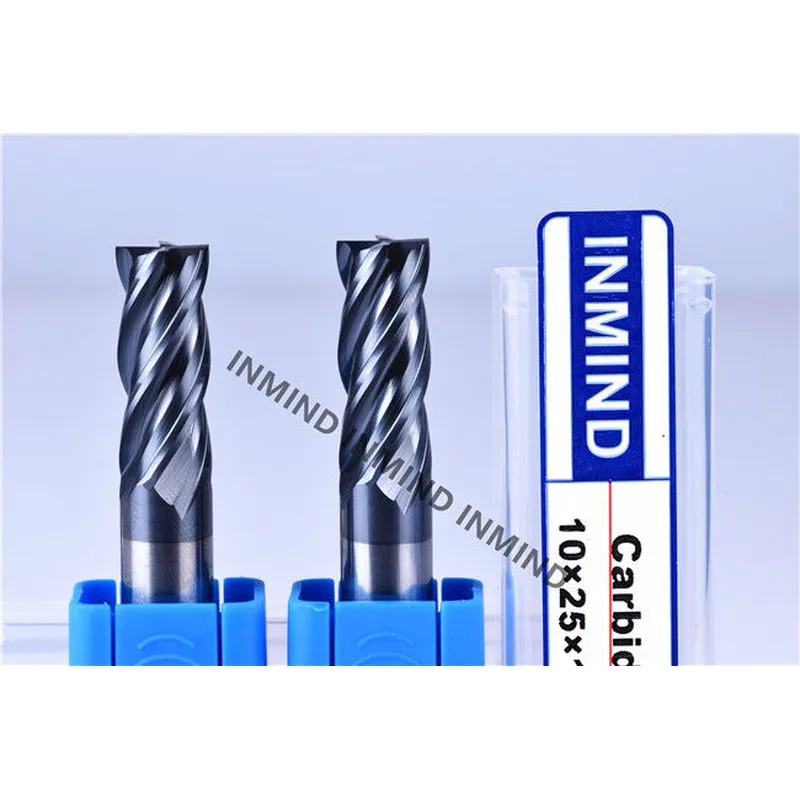 Fresa de extremo de alto avance para acero endurecido, superficie de pulido cortador de acero de alta velocidad 