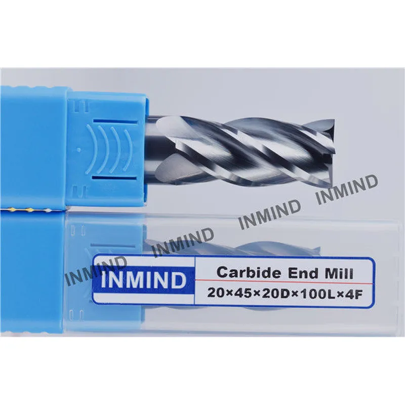 Fresas de acero de alta velocidad hrc50, herramienta de molino de extremo cuadrado de acero hss 