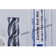 16*100l*4f, diamètre 16mm, revêtement tialn, fraises en bout carbure aol 100mm 4 flûtes, outils de coupe en métal 