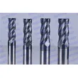 4 molinos de extremo que desbastan hrc50 de la capa altin de 4 flautas tamaño de grano 0.6 - 0.8 um