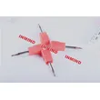 Micro fresa de 0,6 mm / 0,5 mm / 0,4 mm para fresar acero templado templado 