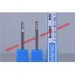 HRC50 3 Flute aluminum end mill bits 0.6 - 0.8 um Micro grain size
