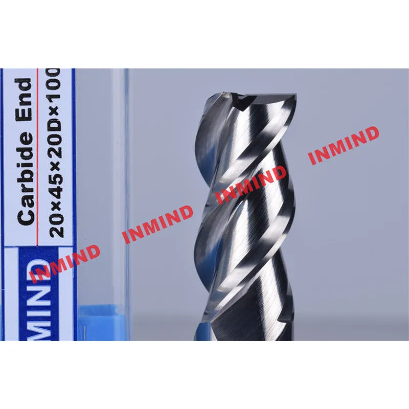 hrc55 hrc60 hrc65 fresas de extremo recubiertas de tialn para aluminio / acero 