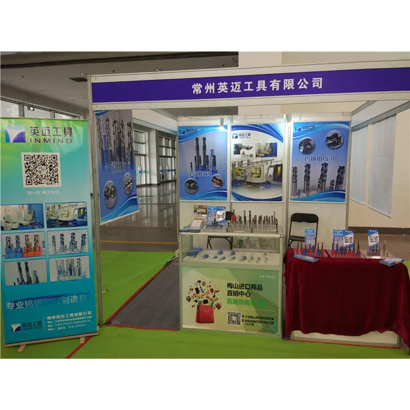 Fraise en bout carrée en carbure à 6 flûtes d'origine hrc45 fraise en bout en carbure 6 mm 