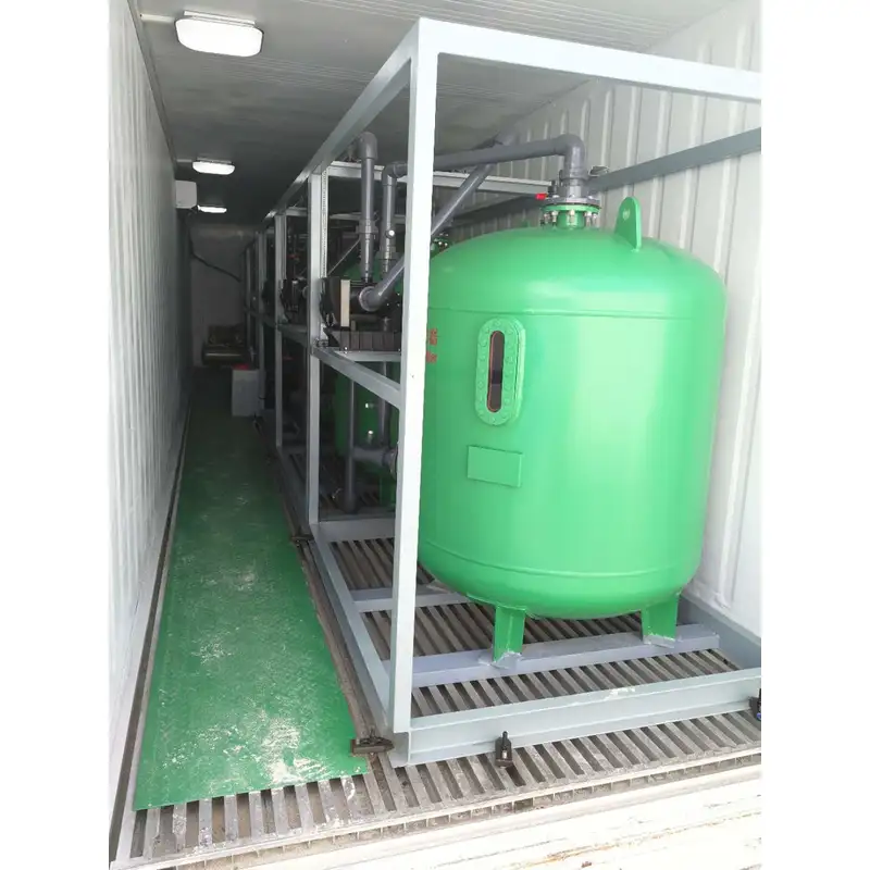  500M3/D Containerized Sea Water Desalination Plant Water Treatment 
