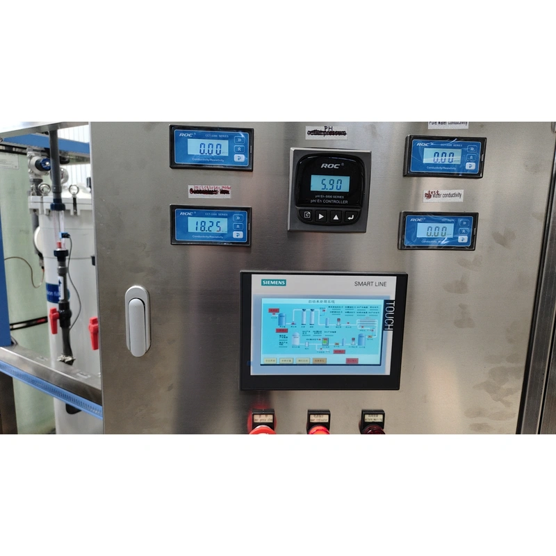 3m3/h Ultra Pure Water System with EDI, Polishing Resin for Laboratory, Electronic Factory