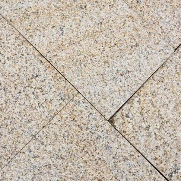G682 yellow rusty granite outdoor paving stone
