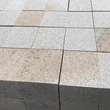 G682 yellow rusty granite flamed paving stone