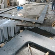 flamed G684 black pearl granite swimming pool coping stone