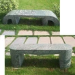 wholesale garden stone popular design natural granite bench 