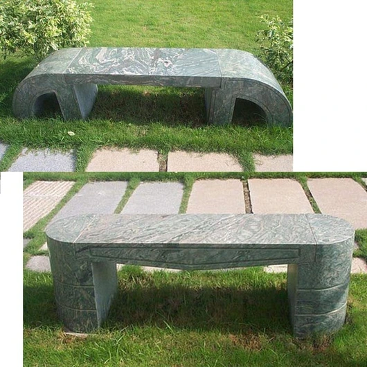 Wholesale garden stone popular design granite bench 