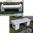 wholesale garden stone popular design natural granite bench 