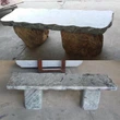 wholesale garden stone popular design natural granite bench 