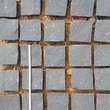 black basalt natural split cobble stone  for outdoor paver