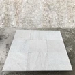 flamed white heaven quartz stone pavers 