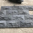 natural split black basalt stone wall tiles