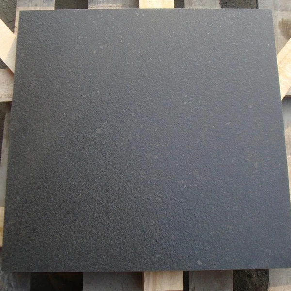 G684 black basalt stone for outdoor pavement