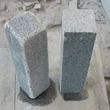tumbled dark grey granite stone bricks for outdoor pavement
