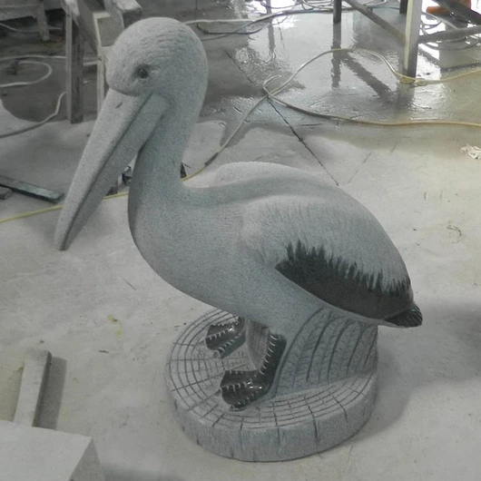 garden stone statue granite animal sculpture