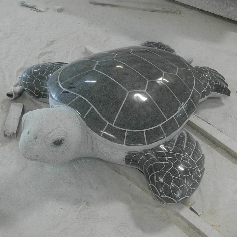 garden stone sculpture granite marine animal carving