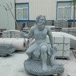 wholesale garden stone statue granite figure Neptune carving