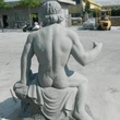wholesale garden stone statue granite figure Neptune carving