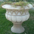 wholesale garden stone statue granite flowerpot