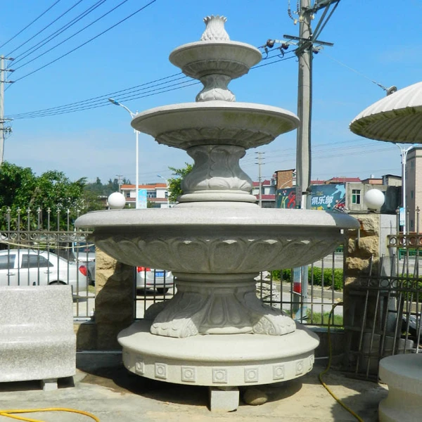 wholesale garden stone statue granite fountain for outdoor