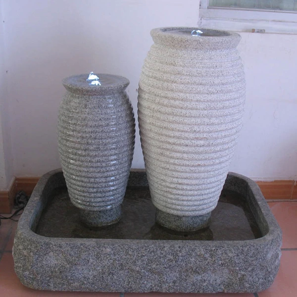 wholesale garden stone statue granite fountain for indoor