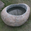 wholesale garden stone statue granite and basalt water trough