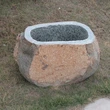 wholesale garden stone statue granite and basalt water trough
