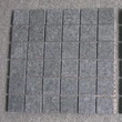 black granite flamed mesh cobble stone for outdoor pavement