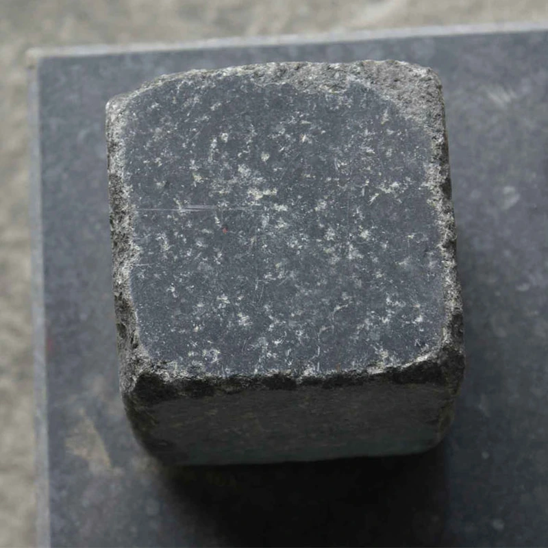 G684 black pearl granite cobble stone